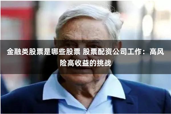 金融类股票是哪些股票 股票配资公司工作：高风险高收益的挑战