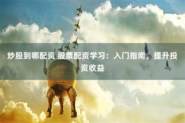 炒股到哪配资 股票配资学习：入门指南，提升投资收益